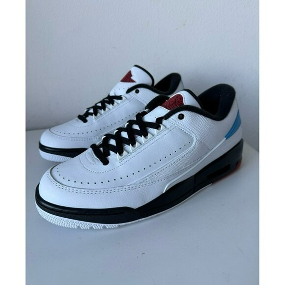 11  MEN\'S NIKE JORDAN 2/3 WHITE BLACK RED FD0383-104 BASKETBALL SNEAKERS B GRADE main image 5